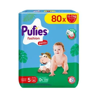 Diapers Pants Fashion, Nr. 5, 12 - 17 Kg, 80 pieces, Pufies