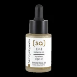 Illuminating body oil with 5 nourishing oils and fine golden particles, 30 ml, Skincyclopedia