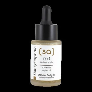 Ulei de corp iluminator 5 uleiuri nutritive si particule fine aurii, 30 ml, Skincyclopedia