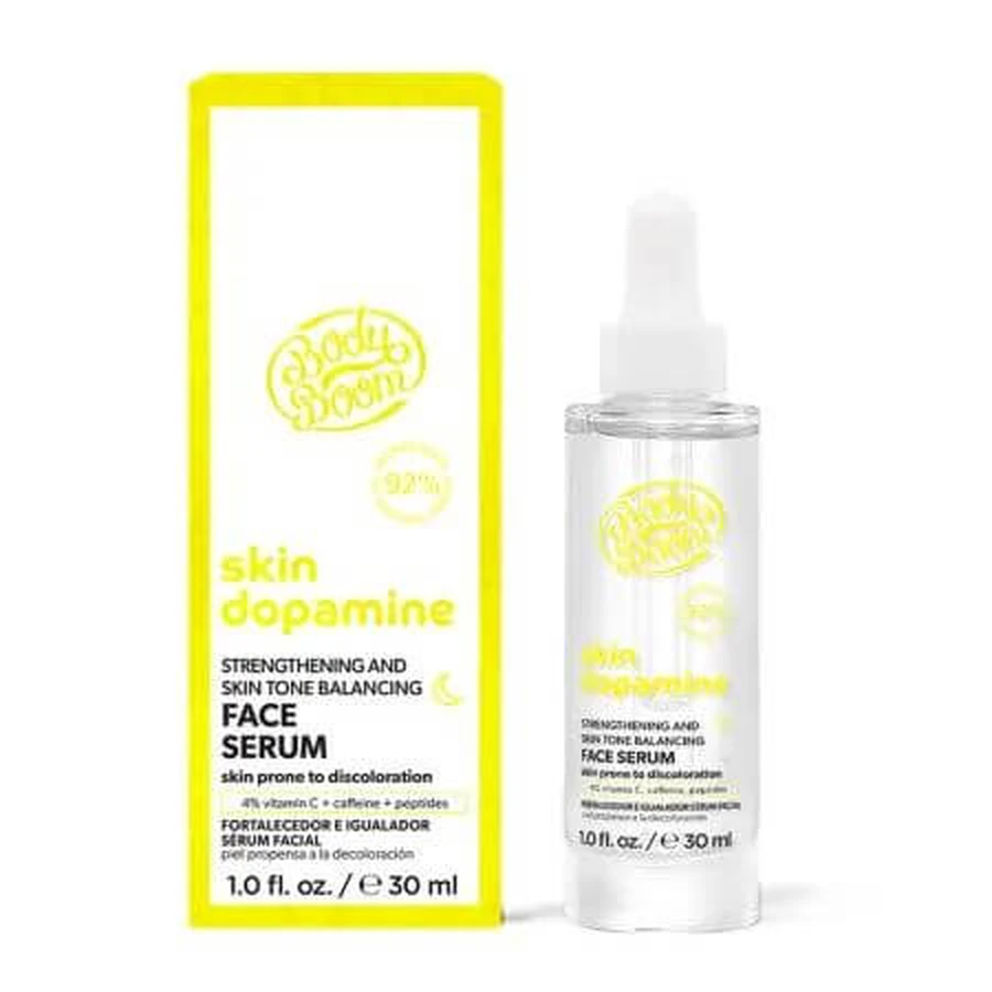 Skin Dopamine Fortifying and Smoothing Facial Serum, 30 ml, BodyBoom