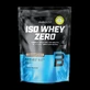 Aislado de proteína de suero premium Iso Whey Zero, Cookies&Cream, 454 g, BioTechUSA