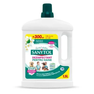 Desinfectante de ropa con fragancia de flores blancas, 1200 + 300 ml, Sanytol