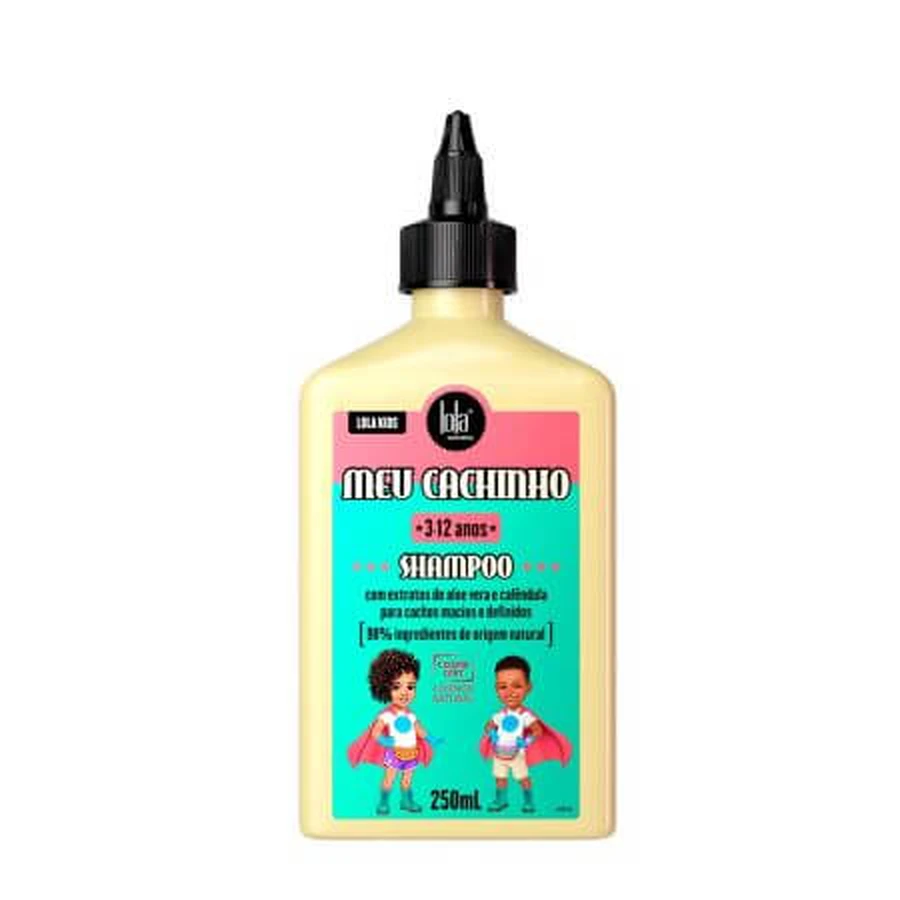 Shampooing pour cheveux frisés pour enfants Meu Cachinho, 250 ml, Lola Cosmetics