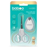 Baby-Nagelpflege-Set mit Schere und Nagelknipser, Blau, 0 Monate+, Baboo