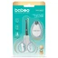 Baby nail care set with scissors and nail clippers, Blue, 0 months+, Baboo