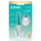 Baby-Nagelpflege-Set mit Schere und Nagelknipser, Blau, 0 Monate+, Baboo