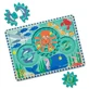 Wooden jigsaw puzzle with cogwheels, Ocean, 3 years+, 18 pieces, Melissa & Doug