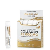 Collagène marin hydrolysé liquide de type 1 et 3 15 000 mg + rétinol 800 mcg + acide hyaluronique 50 mg + élastine 10 mg, 25 ml x 10 flacons, Swedish Nutra