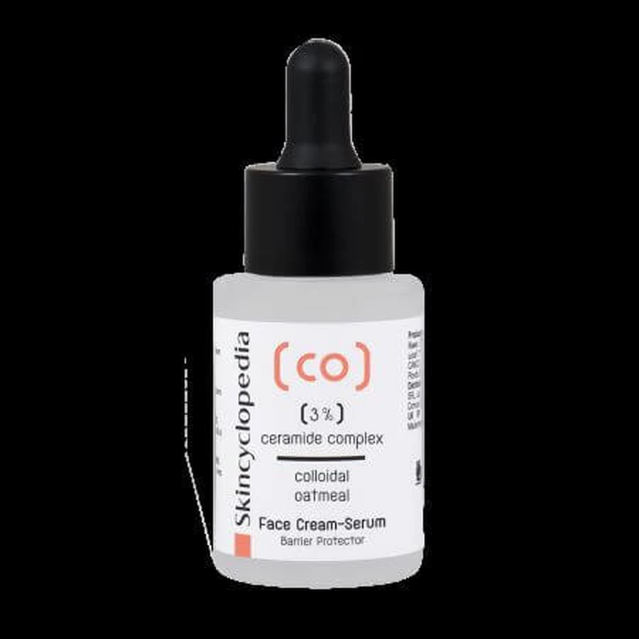 Gezichtsserum met 3% Ceramide Complex en Colloïdale Haver, 30 ml, Skincyclopedia