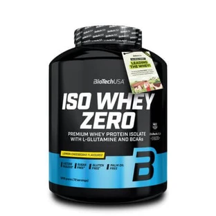 Iso Whey Zero eiwitpoeder, Lemon Cheesecake, 1816 g, BioTechUSA