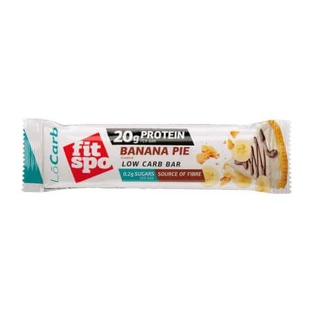 LoCarb Eiwitreep, Bananentaart, 60 g, FitSpo