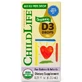 Organic drops with vitamin D3 Childlife Essentials, 400 IU, 6.25 ml, Secom