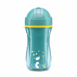 Hittebestendige sportwagen met rietje, turquoise, 14 maanden+, 266 ml, Chicco
