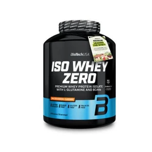 Proteína en polvo Iso Whey Zero, Caramelo salado, 1816 g, BioTechUSA