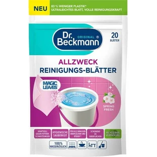 Toallitas con detergente para limpieza universal, Spring Fresh, 20 unidades, Dr. Beckmann