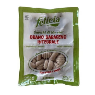 Rijstnocchi met volkoren boekweit, 2x200 g, Felicia