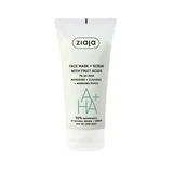 Mascarilla y exfoliante facial con AHA, 55 ml, Ziaja