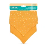 Muslin bandana with double layer, Orange, 0 months+, 2 pieces, Baboo