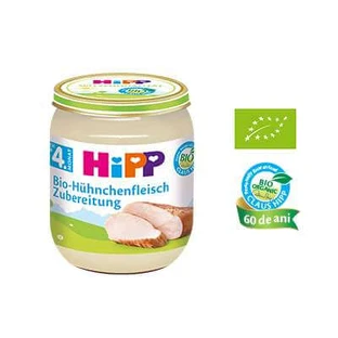 Chicken puree, +4 months, 125 g, Hipp