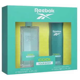 Reebok Cool Your Body Vrouwen Eau de Toilette, 100 ml + Deodorant, 150 ml
