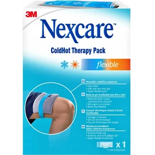 Nexcare ColdHot Therapy Pack Bolsa de gel flexible reutilizable, 1 unidad