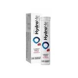 HydroMe Elektrolity Diabetyk mit Himbeergeschmack, 24 Brausetabletten