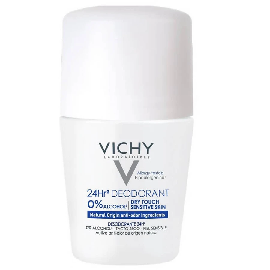Vichy Dry Touch 24h Ball Deodorant, 50 ml