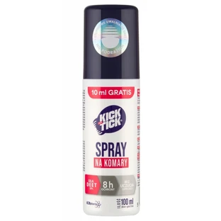 Kick The Tick Repellent Spray antimosquitos 20% DEET, 100 ml