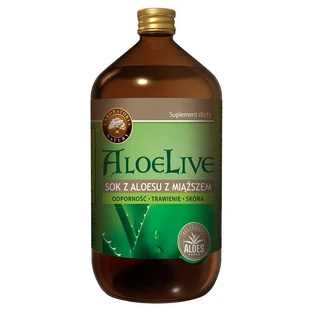 AloeLive Jugo de aloe vera con pulpa líquido 1000ml