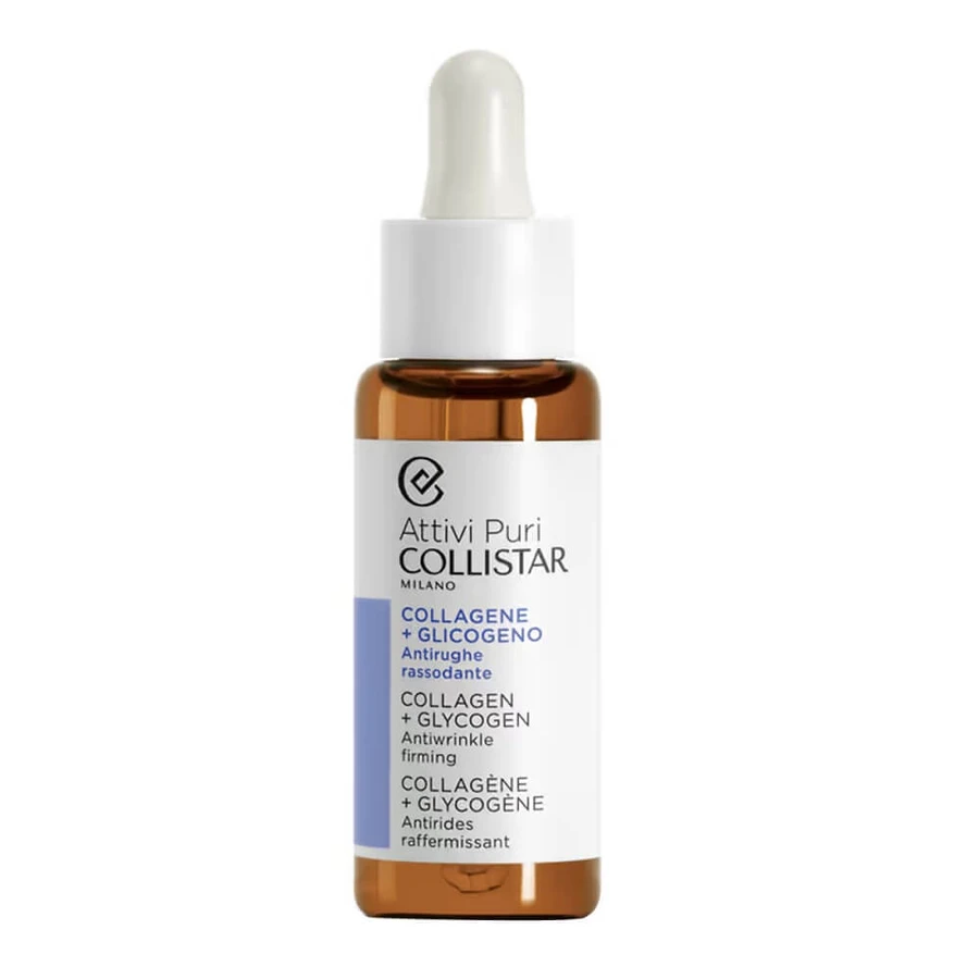 Ser de față fermizant Collistar cu acid hialuronic și glicogen, 30ml