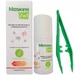 Moskine 2 în 1 pentru îndepărtarea sigură a căpușelor cu pensetă, 9 ml