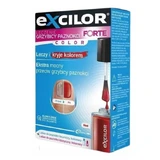 Excilor Forte Color red nail polish, 30 ml + 8 ml