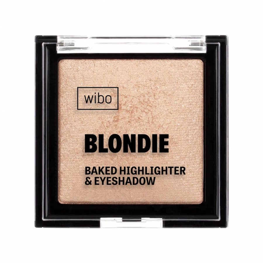 Wibo Blondie Baked Highlighter amp; Eyeshadow Gebakken highlighter voor gezicht en ogen 3, 4 g