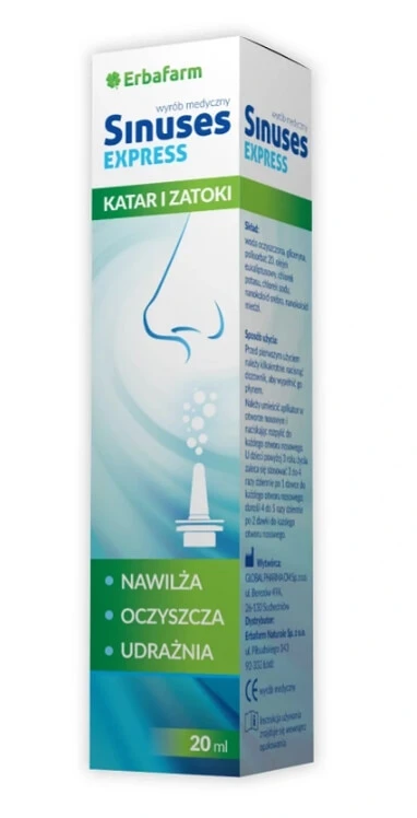 Sinuses Express, nasal spray, 20 ml