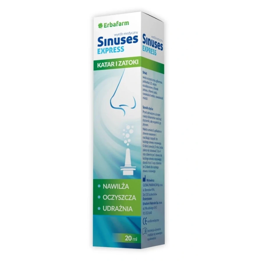 Sinuses Express, nasal spray, 20 ml