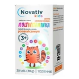 Novativ Kids Multivitamin orange flavor, 30 lozenges