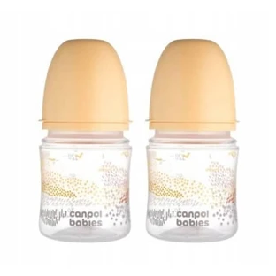 Canpol Babies EasyStart Anti-colic Bottle 0 m + 120 ml, 2 pieces