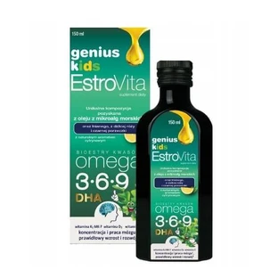 Estrovita Genius Kids citroensmaak, 150 ml