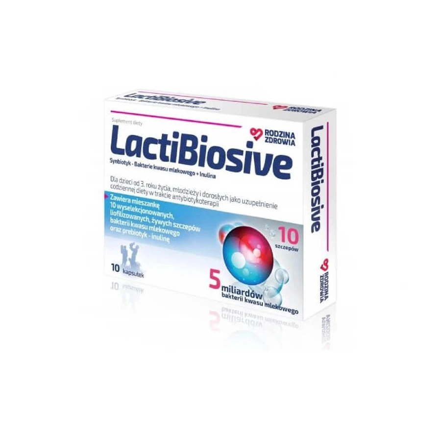 Family Health, LactiBiosive, 10 gélules