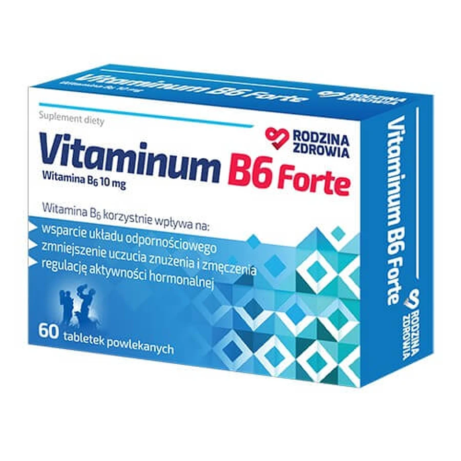 Family Health Vitaminum B6 Forte, 60 tablets