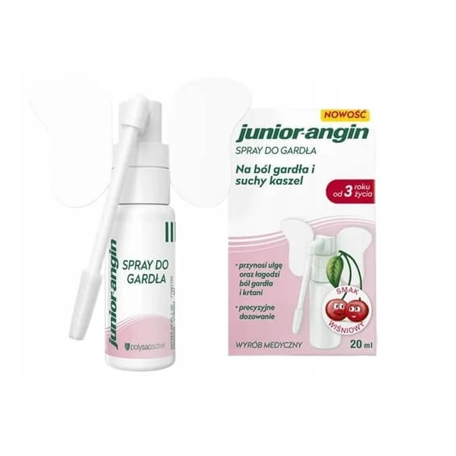 Junior-Angin Throat Spray from 3 years of age, 20 ml.