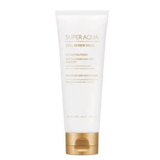 Missha Super Aqua Schneckenschleim-Reinigungsschaum, 100 ml