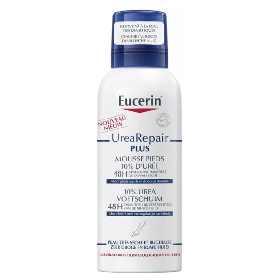 Eucerin UreaRepair Plus Foot Foam with 10% urea, 150 ml