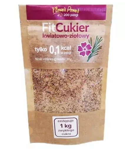 FitCukier Doypack flower-herb sugar, 100g
