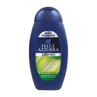 Felce Azzurra Men Power Sport Shampoo and Shower Gel 2-in-1, 400 ml
