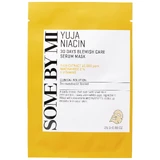 Some By Mi Yuja Niacin Blemish Care Brightening sheet mask-serum, 25 g