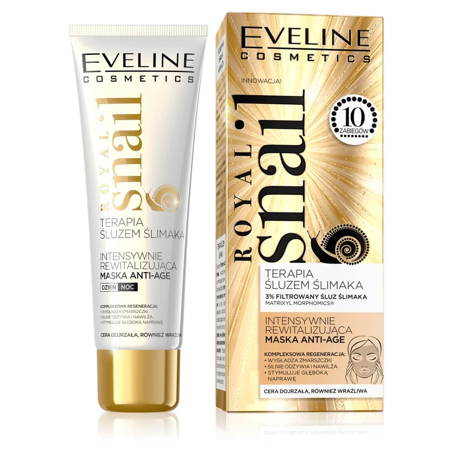 Eveline Cosmetics Royal Snail 30+/40+ Intensive Revitalising Anti-age Mask, 50ml