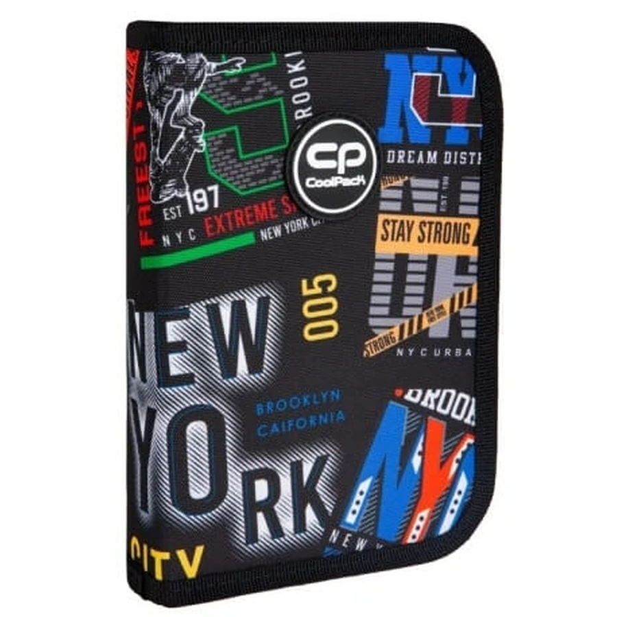 Trousse à crayons à un compartiment Clipper Big City sans accessoires