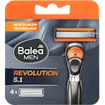 Balea MEN Lames de rasoir, Revolution 5.1, 4 pcs
