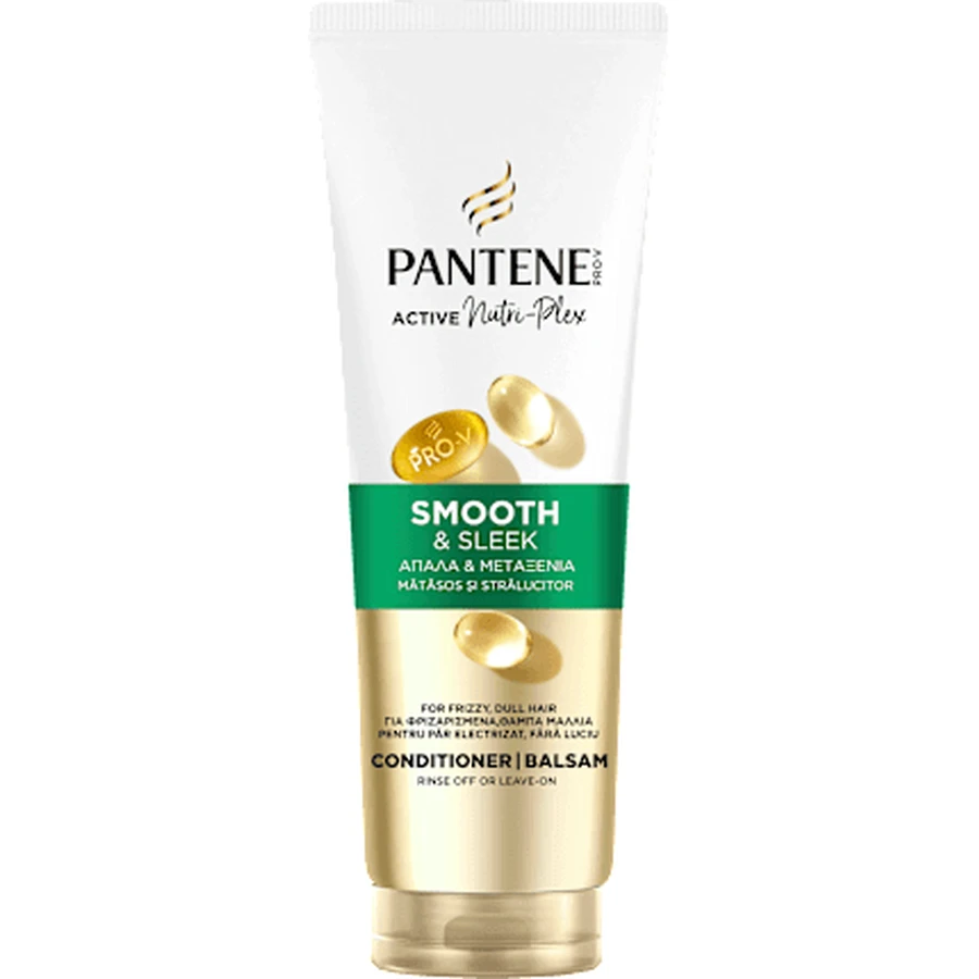 PANTENE PRO-V Acondicionador Capilar Suave y Liso, 230 ml